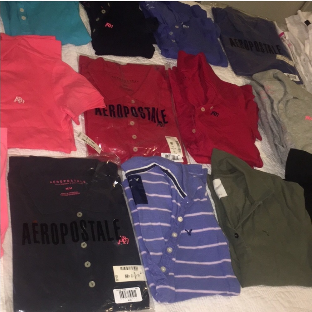 bundle of 5! for @jorja_12⭐️ aero polos